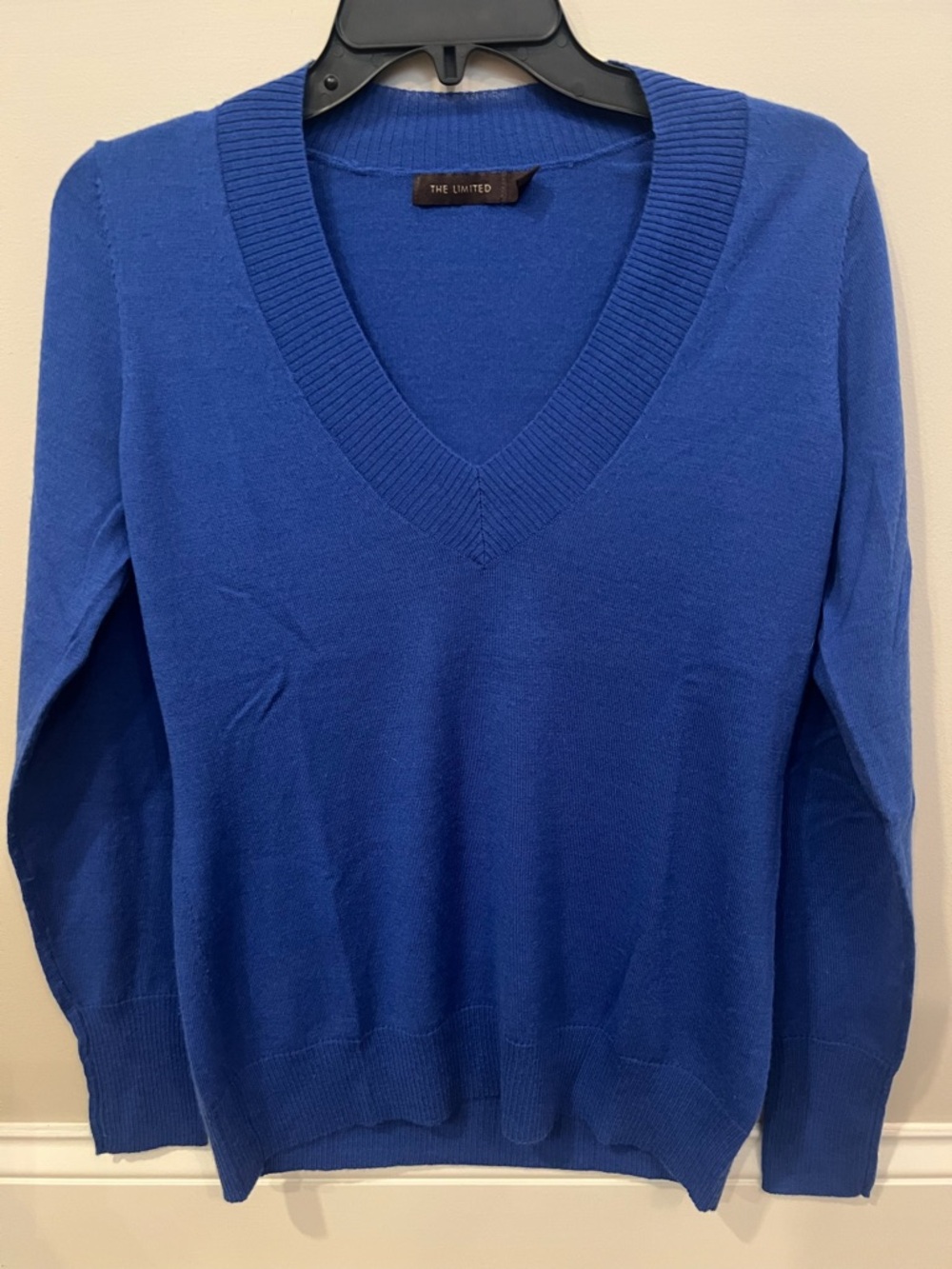 The Limited Royal Blue V-Neck Sweater